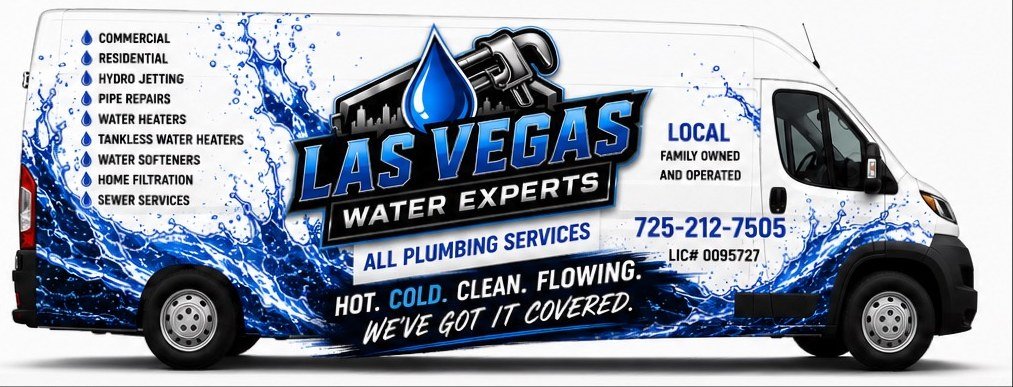 Las Vegas Water Experts service van